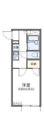 レオパレスノースフィールド新羽の間取り画像