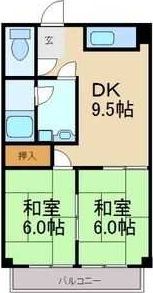 メゾン笹山の間取り画像