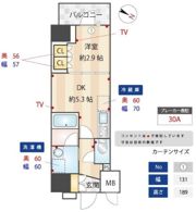 ZOOM本郷の間取り画像
