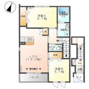 アリスハイムⅡの間取り画像