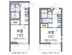 クレイノMULBERRYの間取り画像