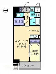 ソラノ瓦町の間取り画像
