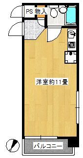 ライオンズマンション戸部の間取り画像