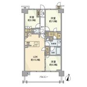 アネシア生田月見台の間取り画像