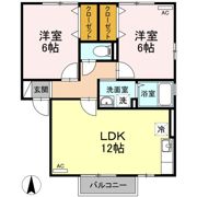 セジュール 郷の間取り画像