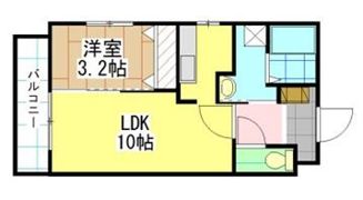 ルネス枝光の間取り画像