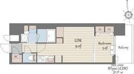 S-RESIDENCE天満橋arの間取り画像