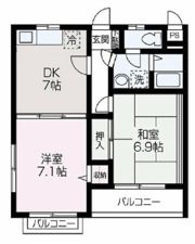 ガーデンフローラの間取り画像