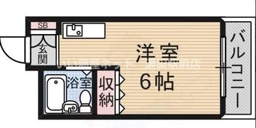 レジナス瀬田の間取り画像