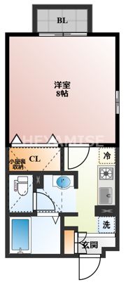 エクセル三城の間取り画像