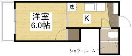草津東ハイツの間取り画像