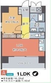 プランドール千種の間取り画像