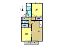 ハイライズ石川の間取り画像