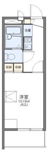 レオパレスアルカディの間取り画像