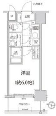 エスリード神戸大倉山ヒルズの間取り画像