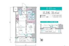 リヴシティ横濱関内弐番館の間取り画像