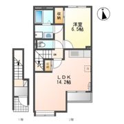 プラムガーデン弐番館の間取り画像