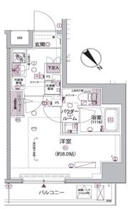 アルコバレーノ堀切菖蒲園の間取り画像