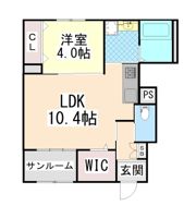 アルバ西岡本の間取り画像