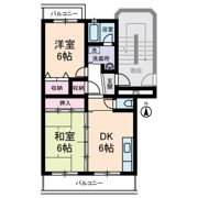 クレール18の間取り画像