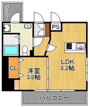 Basic B.L.D YAHATAの間取り画像