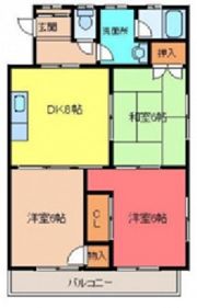 光洋マンションの間取り画像