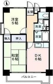 レスポアールEAST21thの間取り画像