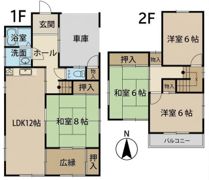 （223）愛知県一宮市浅井町小日比野古川筋68ー1の間取り画像