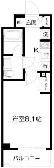 アイル プレミアム赤羽ウエストの間取り画像
