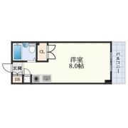東明マンション江坂の間取り画像