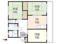 サンハイツ井東の間取り画像