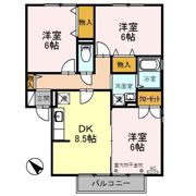 インフォレスト B棟の間取り画像