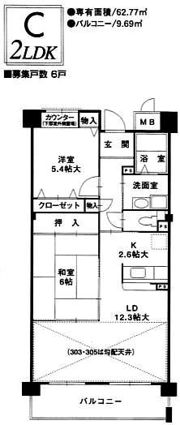 CASA・はなみずきの間取り画像