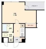 ベレール・サツキの間取り画像