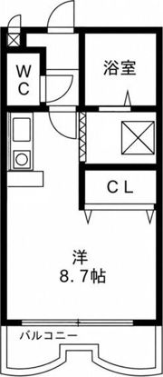 クロッシュメゾンの間取り画像