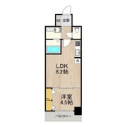 セノアタワー新大阪の間取り画像