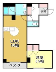 エクセレン滋賀里の間取り画像