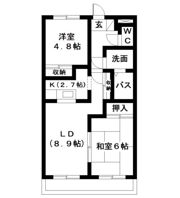 メゾンドリームの間取り画像