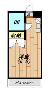 エトワール保土ヶ谷 205号室の間取り画像