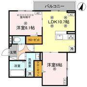 コンフォート若松の間取り画像
