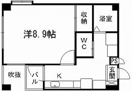 ハーモニー坪井の間取り画像