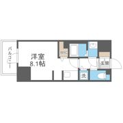 Metrosa谷町六丁目Northの間取り画像