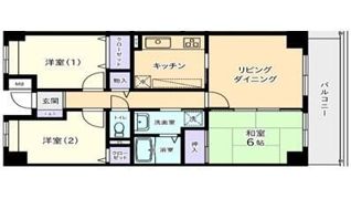 アイリス大宮参番館の間取り画像