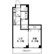 2ndブレストの間取り画像