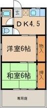 狩宿町貸家の間取り画像