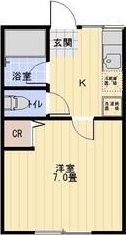 シテイハイム エクセルの間取り画像