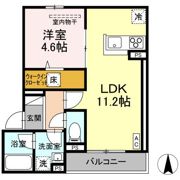 ラフィネ西桜町の間取り画像