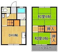 オアシス景勝苑 Aの間取り画像