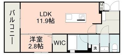 ラ・シック光の森駅の間取り画像