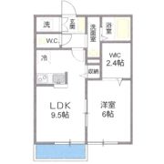 サンシティ妙蓮寺Bの間取り画像